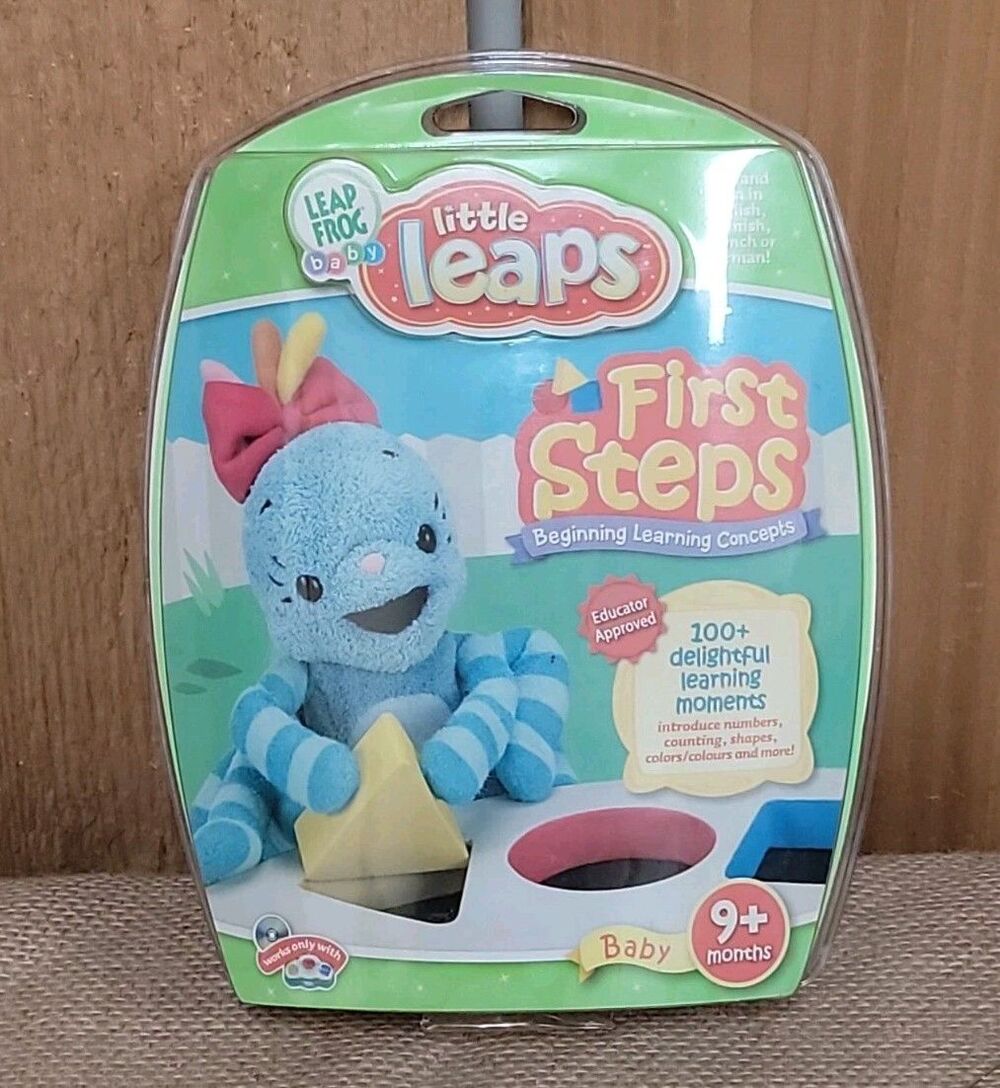 LITTLE LEAPS Leap Frog Baby Interactive Learning 9+ Months First Steps - Sealed